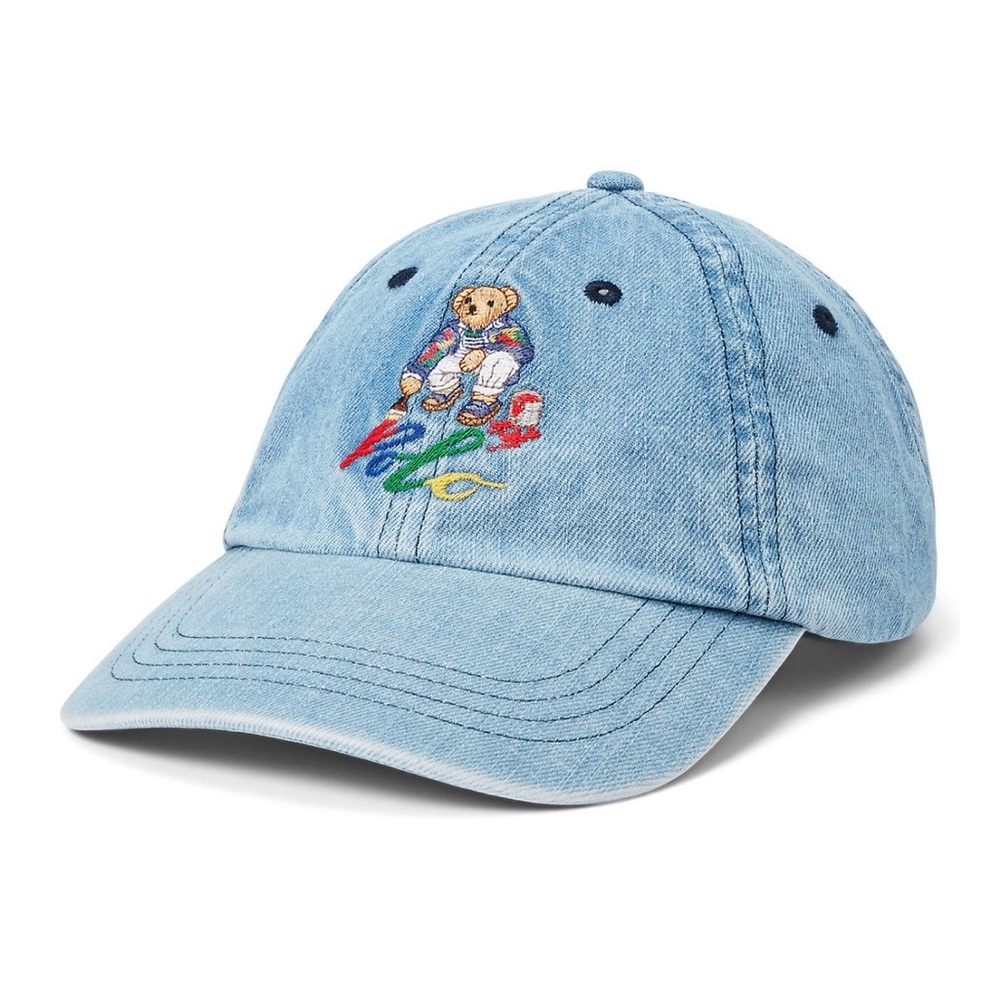 Polo Bear Ralph Lauren Denim Hat Unisex